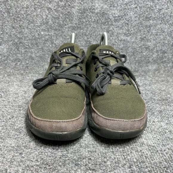 NOBULL Shoes Womens Size 8 Green Athletic Gym Canvas Trainer - Picture 2 of 10